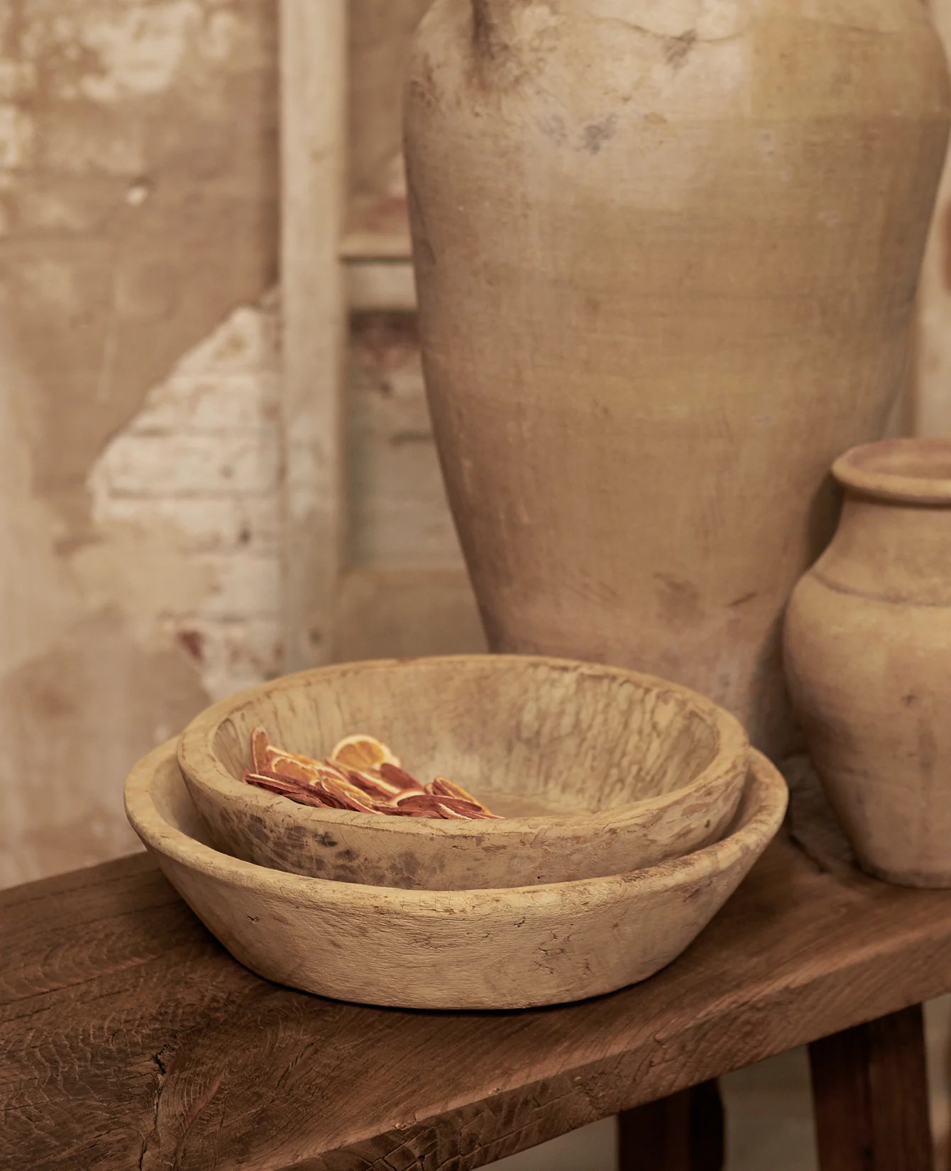 Wood Bowl - Bleached - Image 3